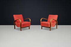 1940s Bentwood Armchairs by Koželka & Kropáček – Prague, Czechoslovakia
