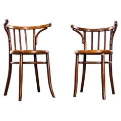 1940’s Bentwood Debrecen Dining Arm Chairs - Pair