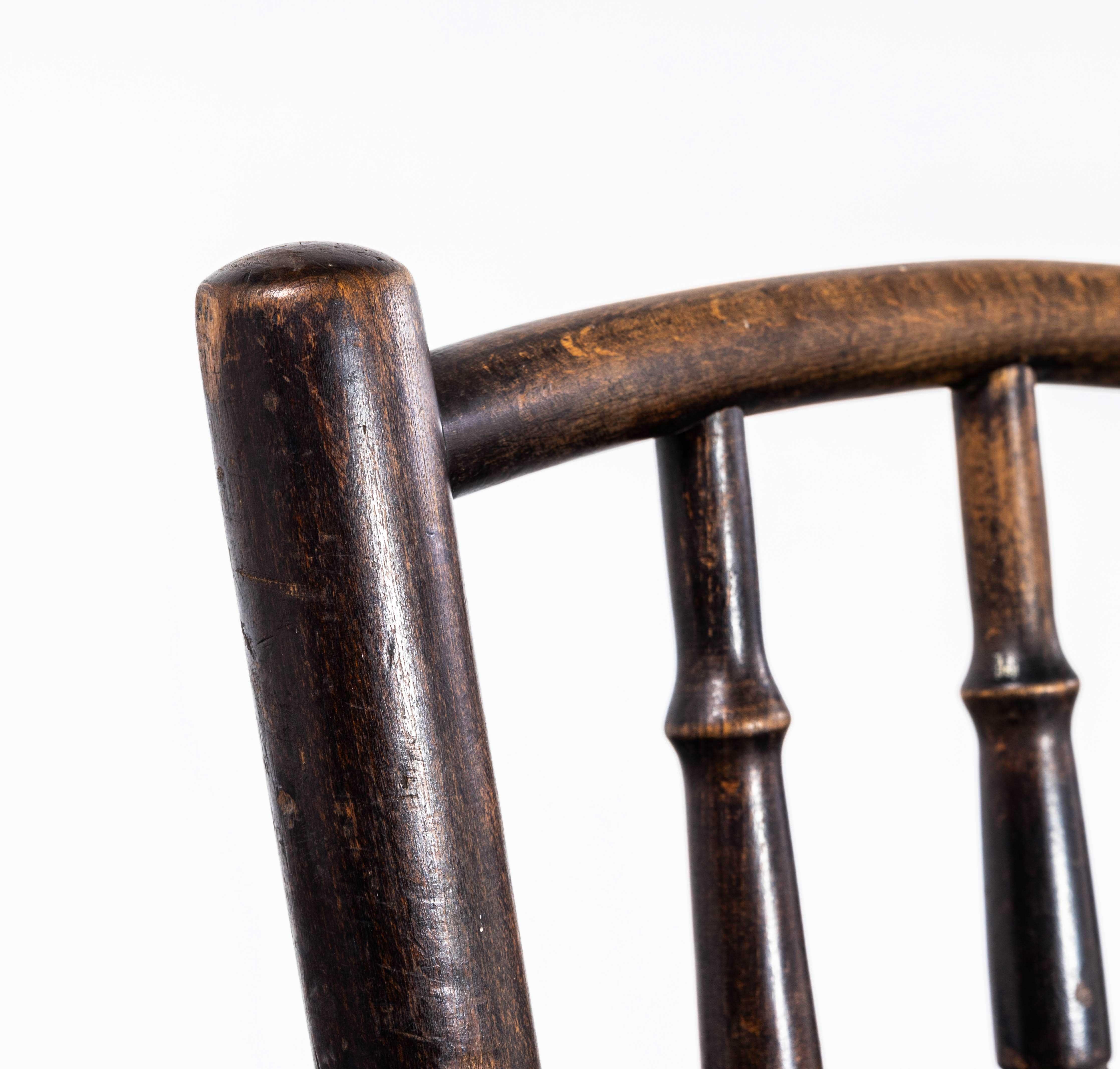 Beech 1940's Bentwood Debrecen Dining Chairs - Set Of Four