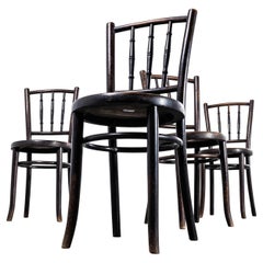 1940's Bentwood Debrecen Dining Chairs - Set Of Four