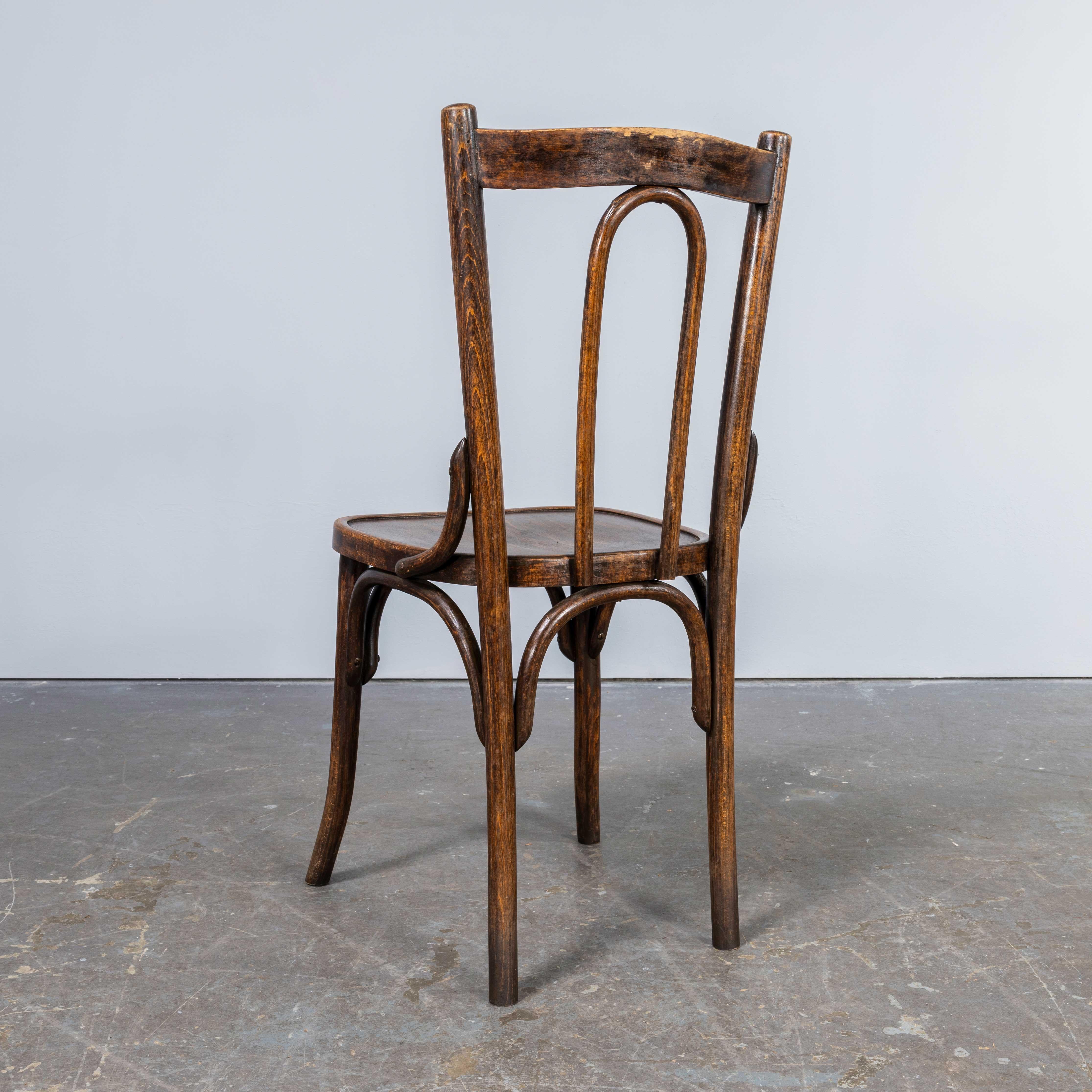 1940's Bentwood Debrecen Thonet Classic Back Dining Chairs - Set Of Twelve 2