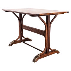 1940's Bentwood French Bistro Café Table