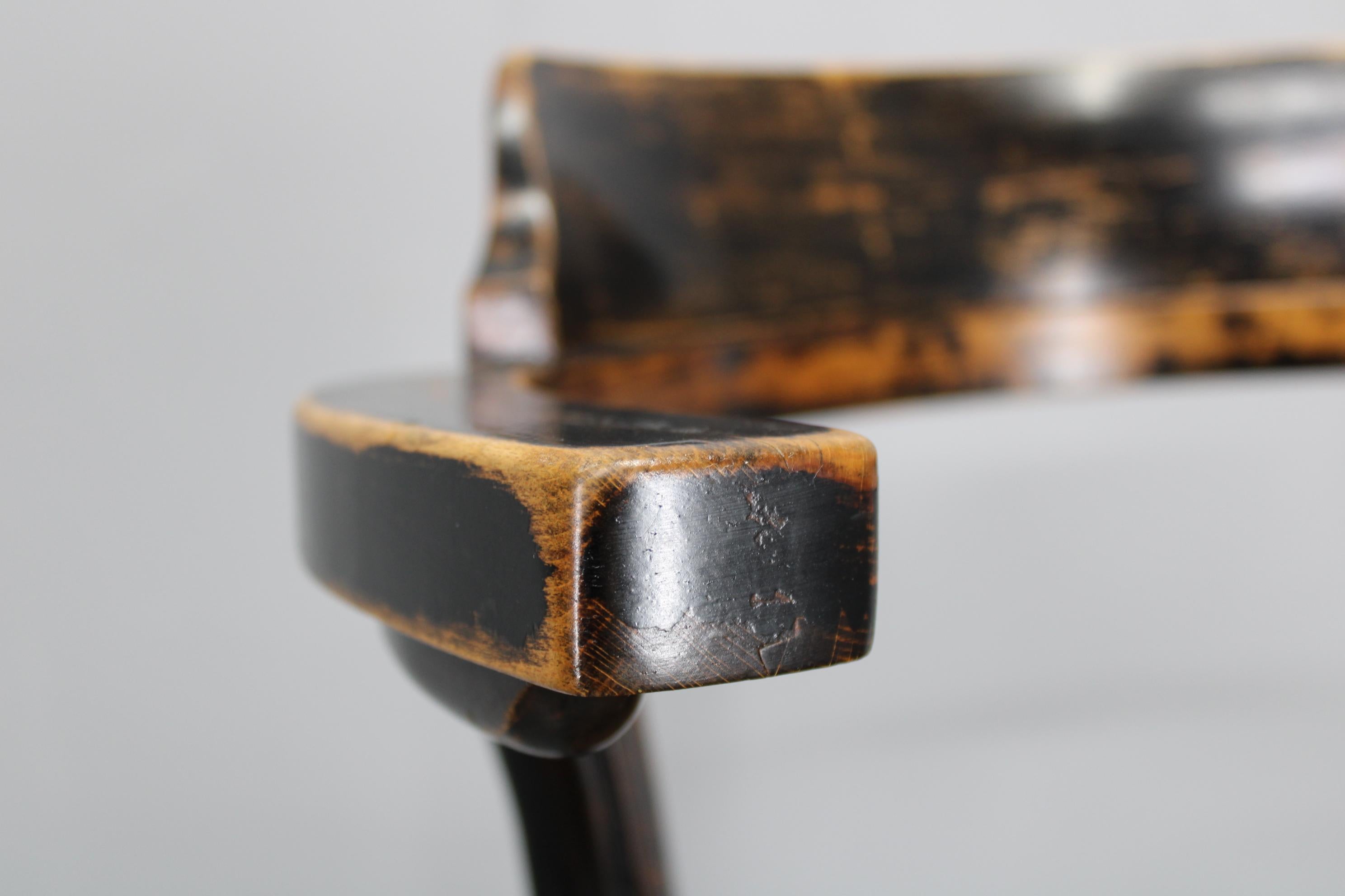 1940s Bentwood Office or Side Chair, Czechoslovakia For Sale 8