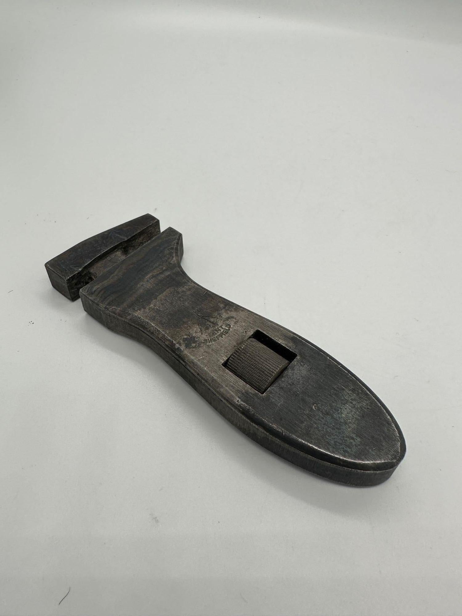 Metal 1940's Billings & Spencer Adjustable Bicycle Spanner Wrench For Sale