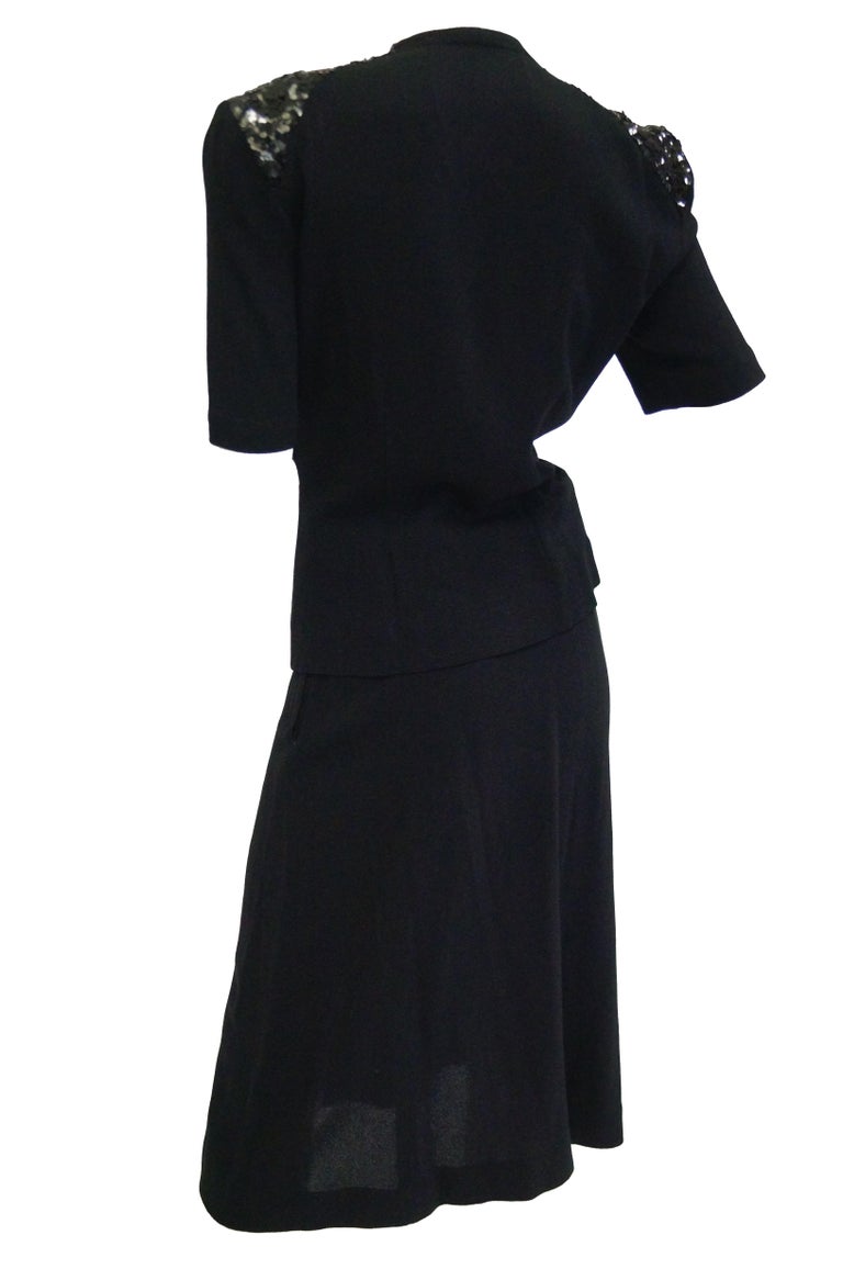 cocktail skirt and blouse