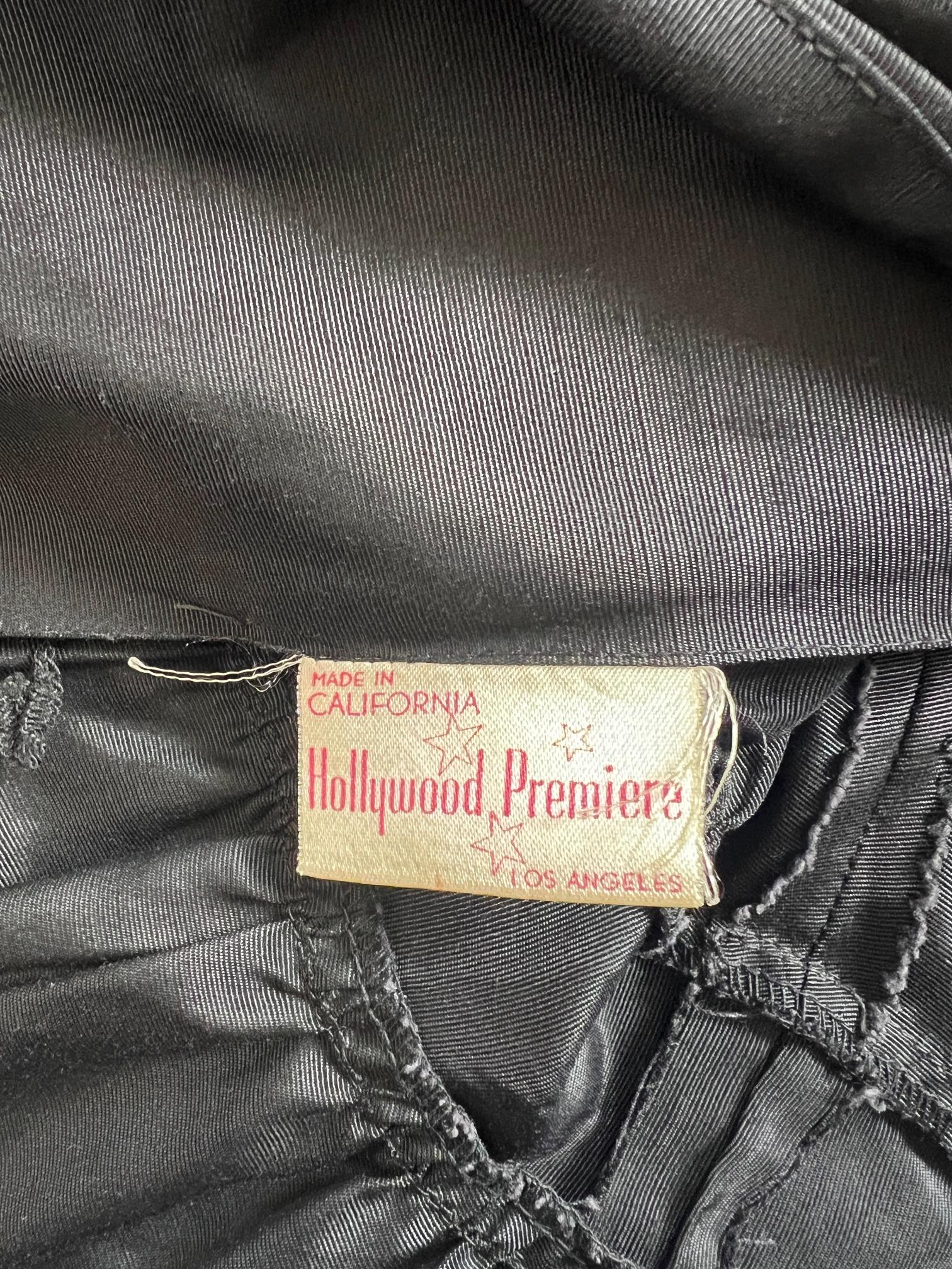 1940s Black Grosgrain Kimono Style Jacket For Sale 1