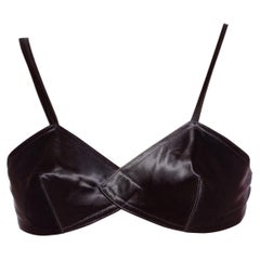 1940'S Black Satin Bra at 1stDibs | black satin bras, black silky bra ...