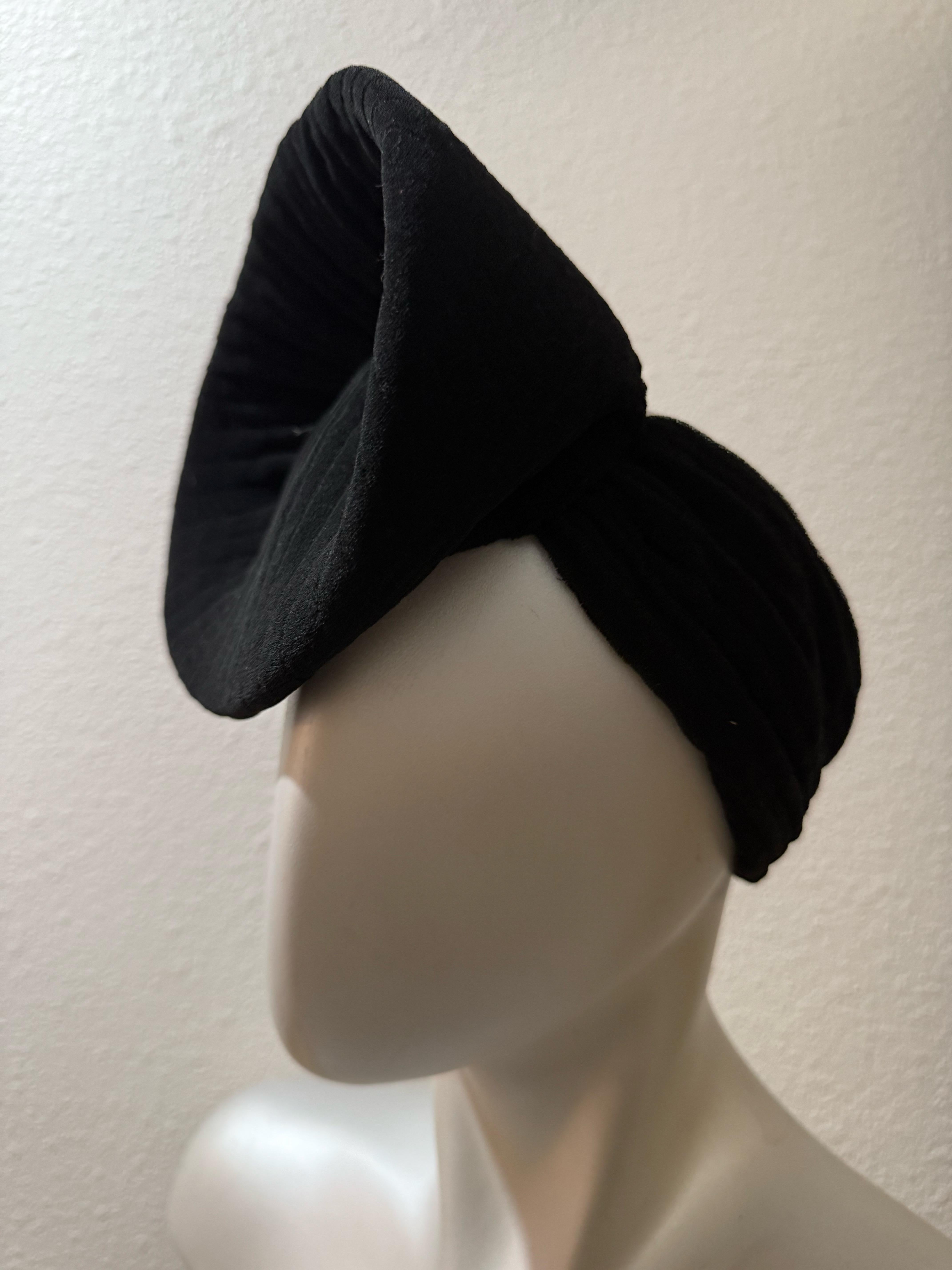 Nero Cappello a forma di 
