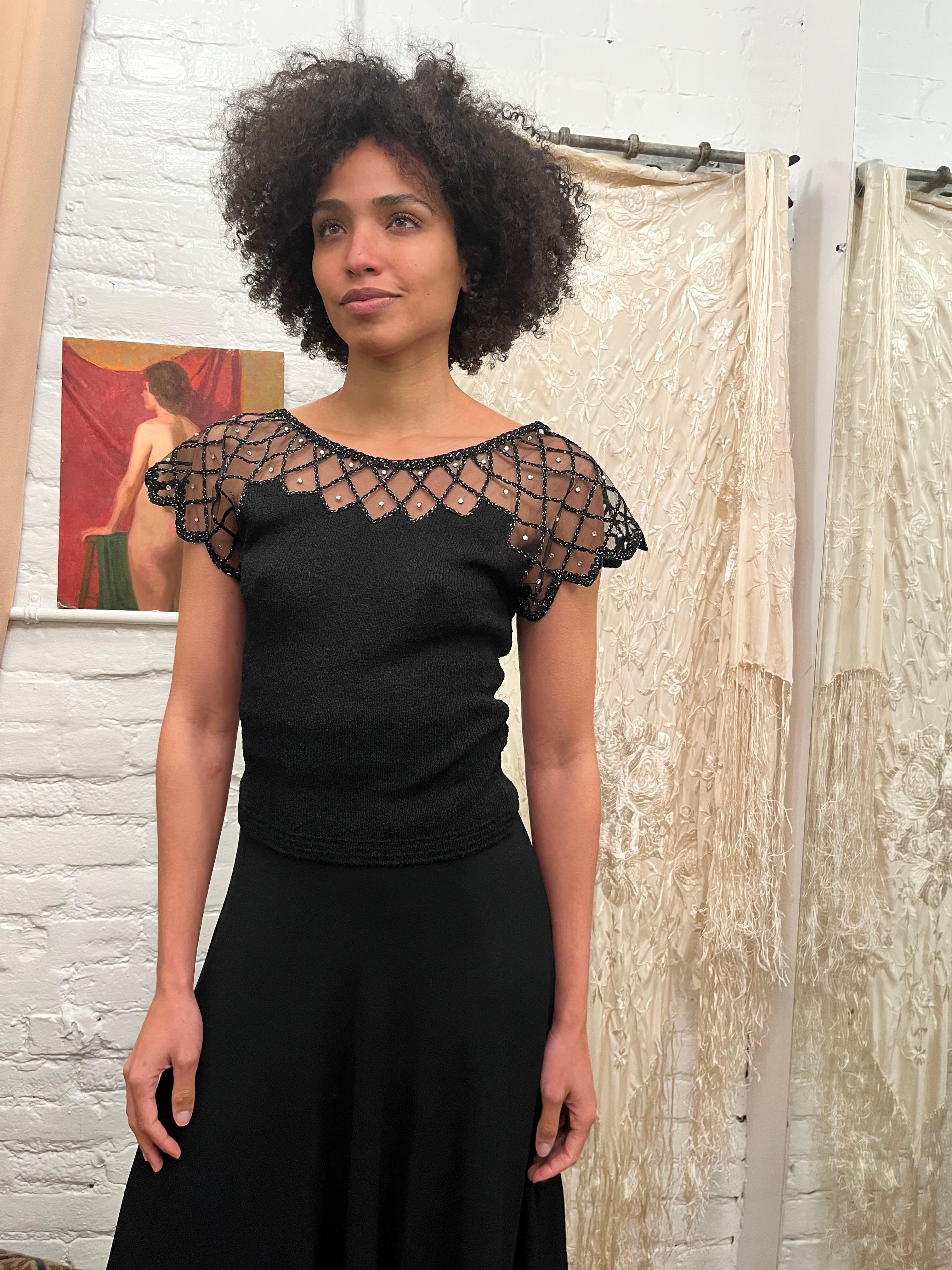 1940's Black Top For Sale 2