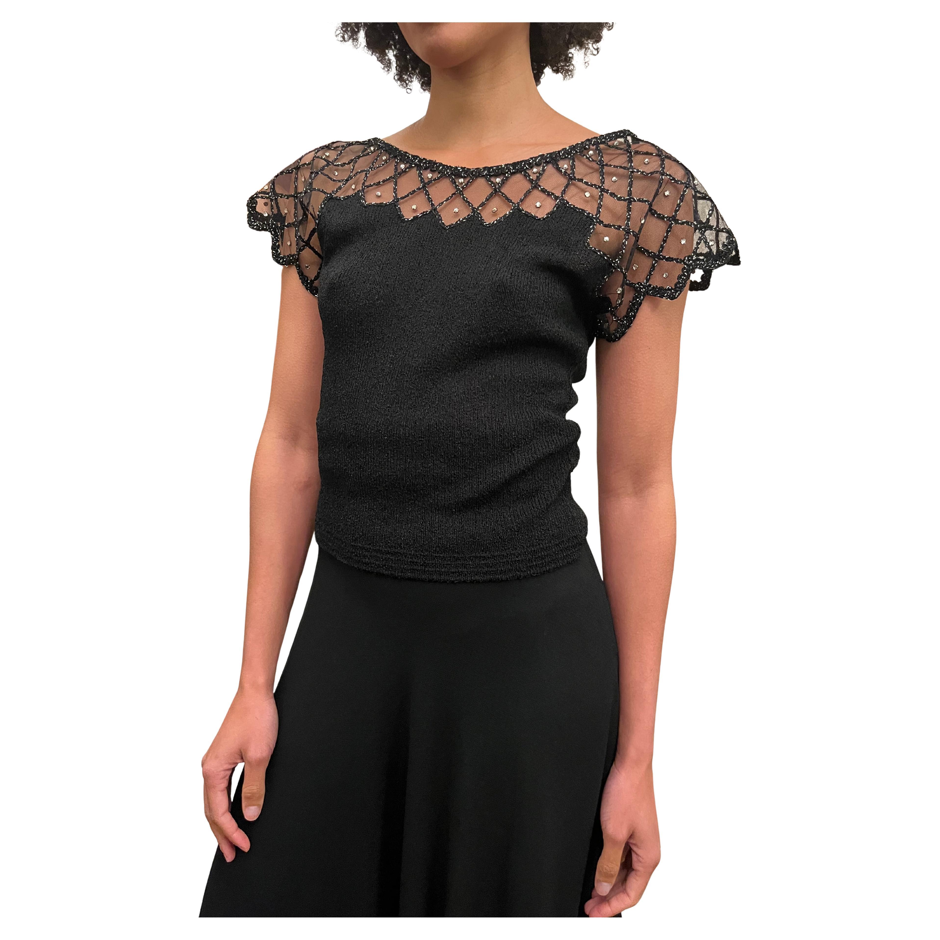 1940's Black Top For Sale