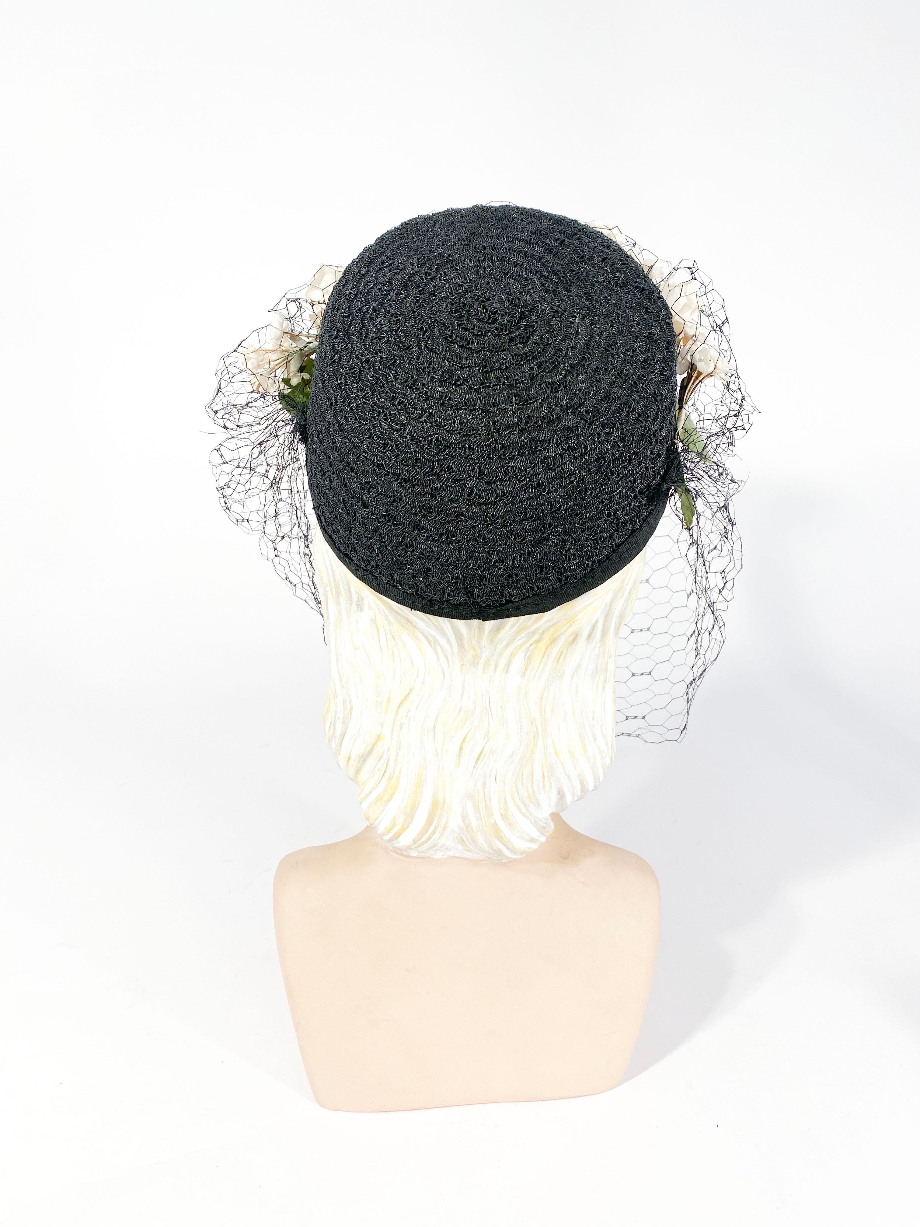 sun hat with veil