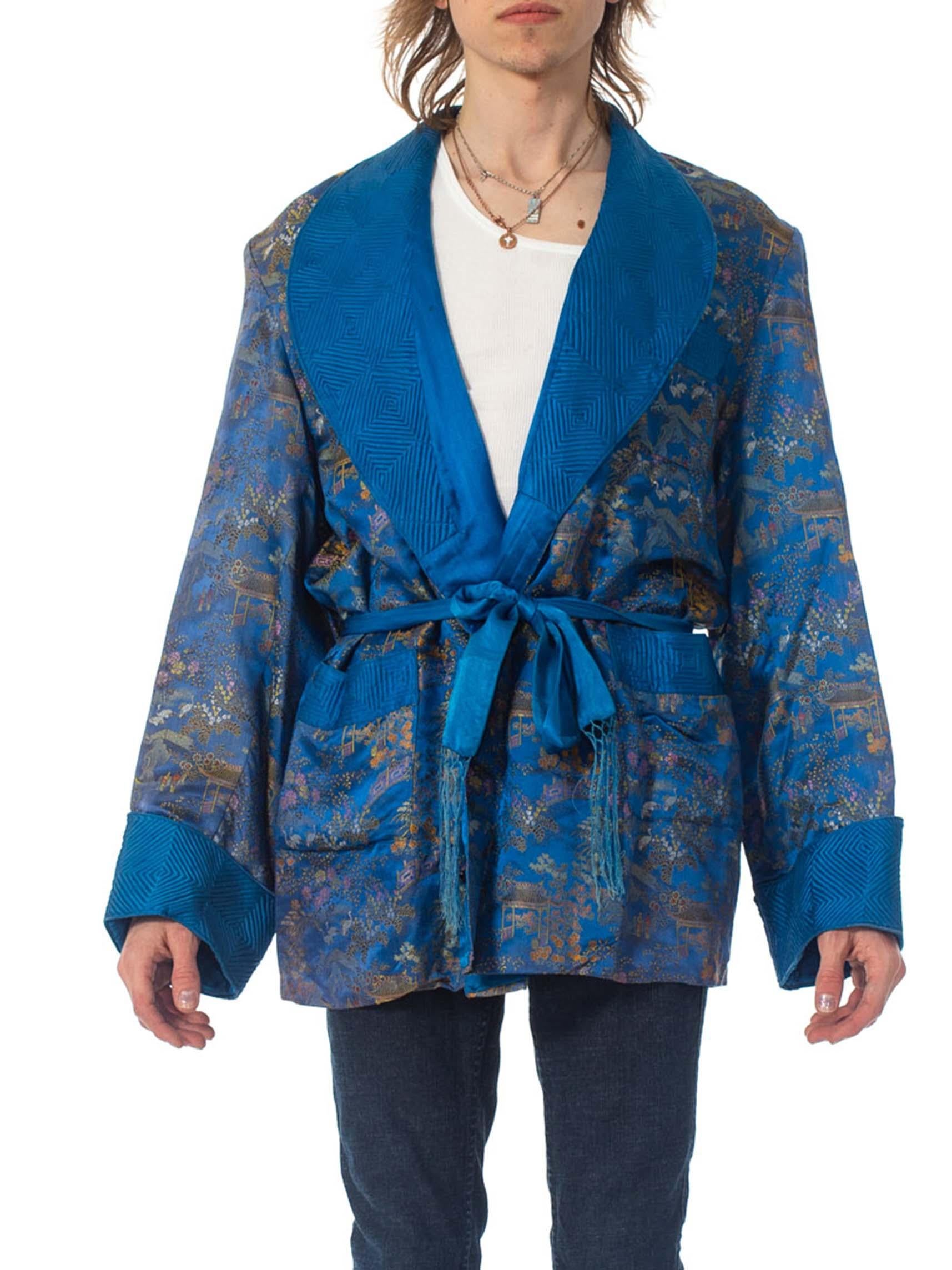 brocade smoking jacket