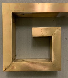 1940s Brass Greek Key Architectural Element