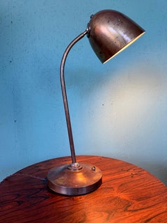 1940er Jahre Messing Tischlampe von Vilhelm Lauritzen für Fog & Mørup