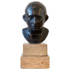 1940s Bronze Bust