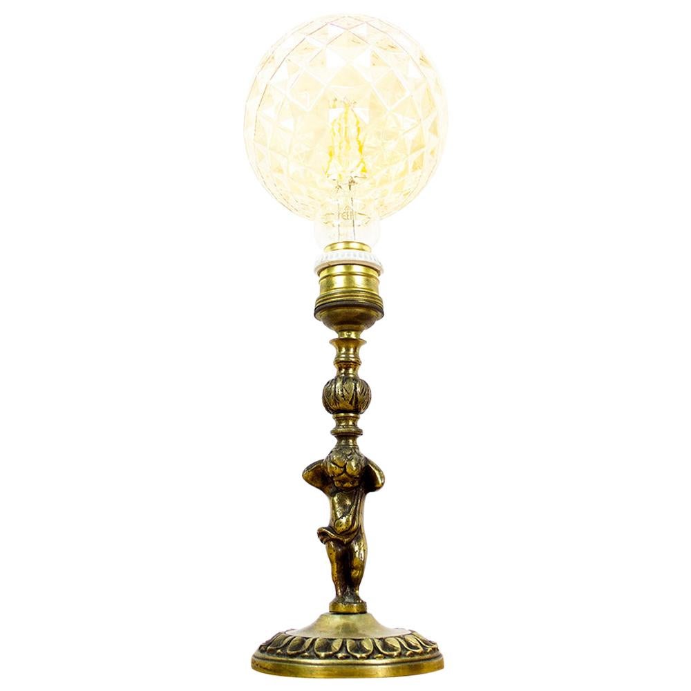 1940s Bronze Desk Lamp For Sale