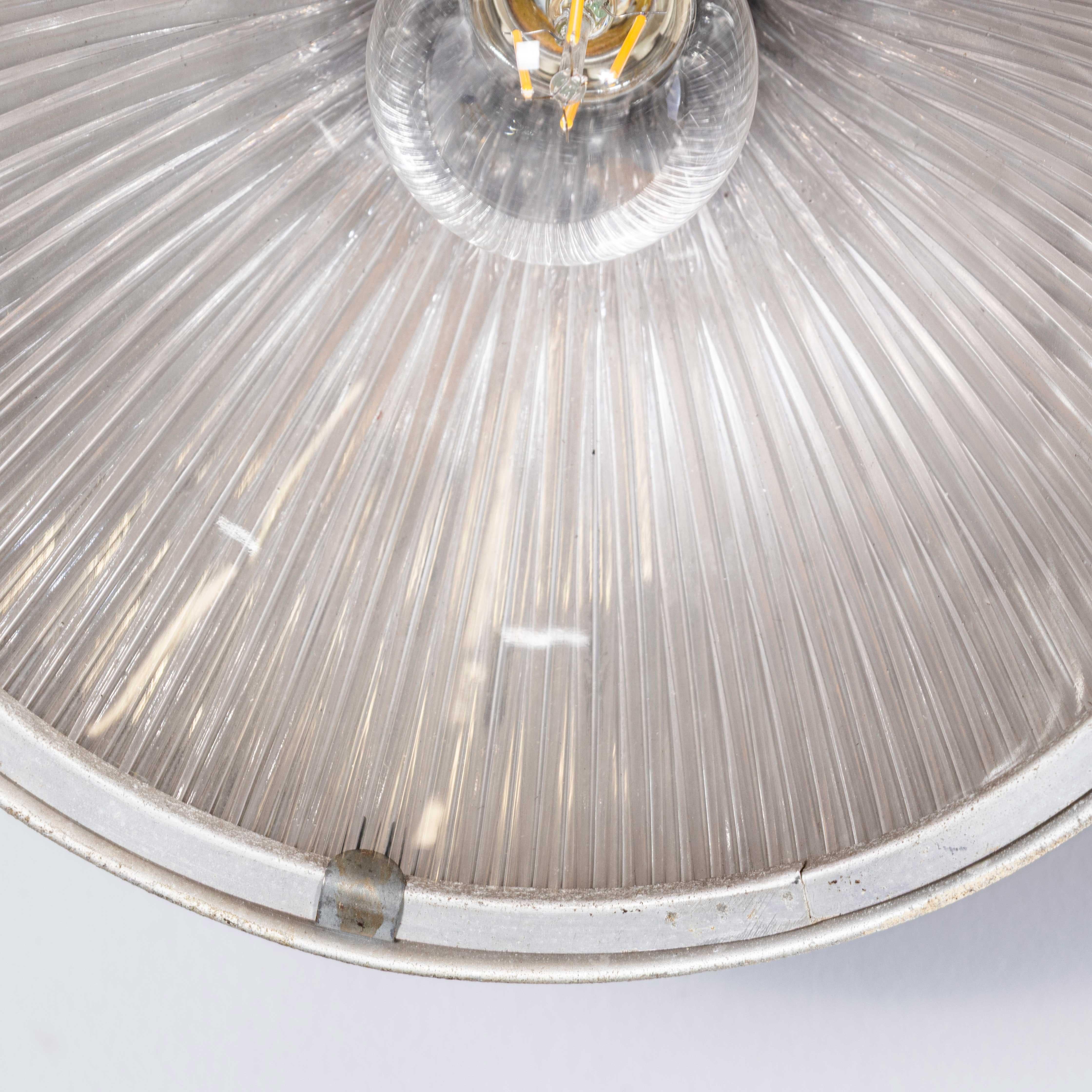 1940's Bronzed Holophane Spun Aluminium Adjustable Lamp For Sale 3