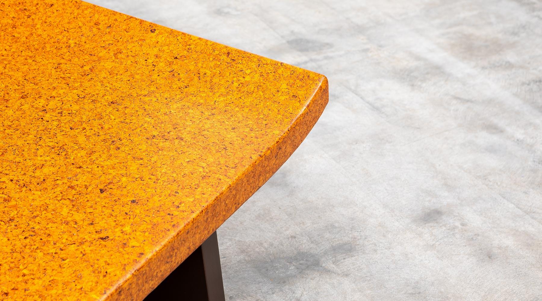 1940s Brown Cork and Mahogany Coffee Table by Paul Frankl 'b' 2