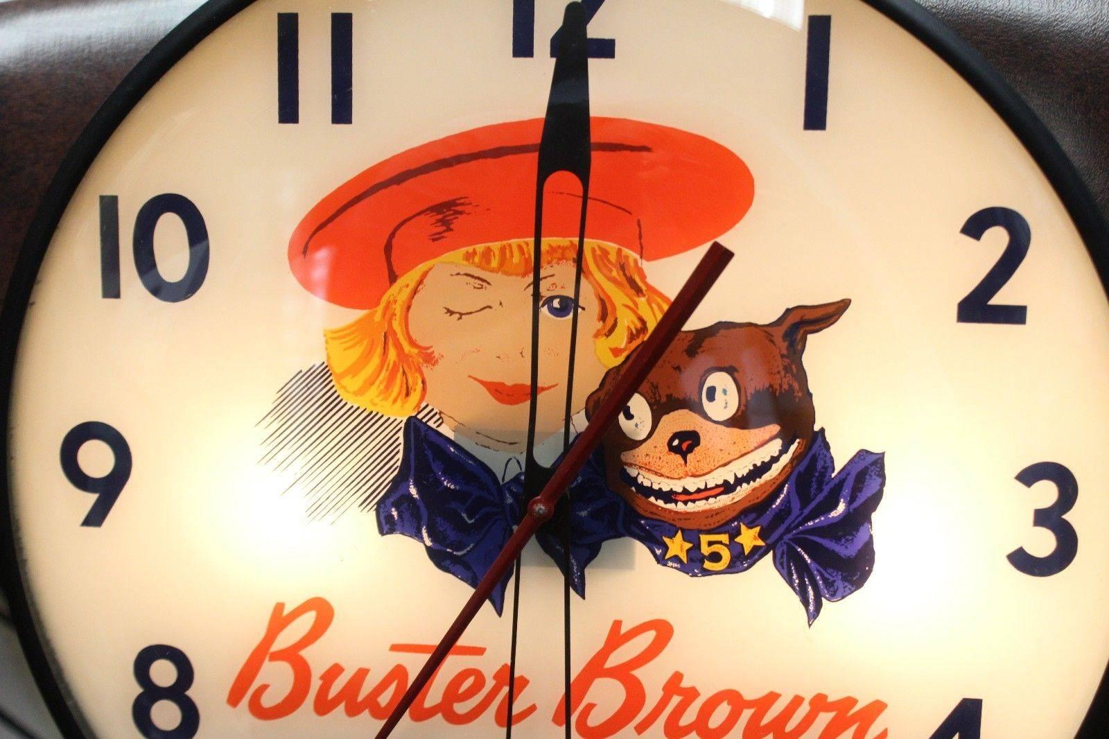 buster brown clock