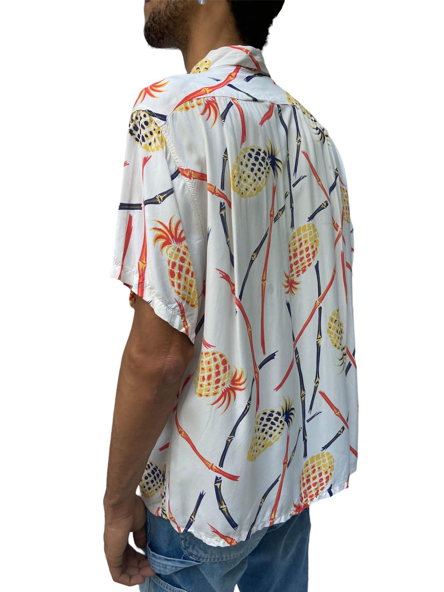 hot dog hawaiian shirt