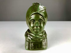 1940's Carl Emil Ruge Disco Metal Figurine by Just Andersen