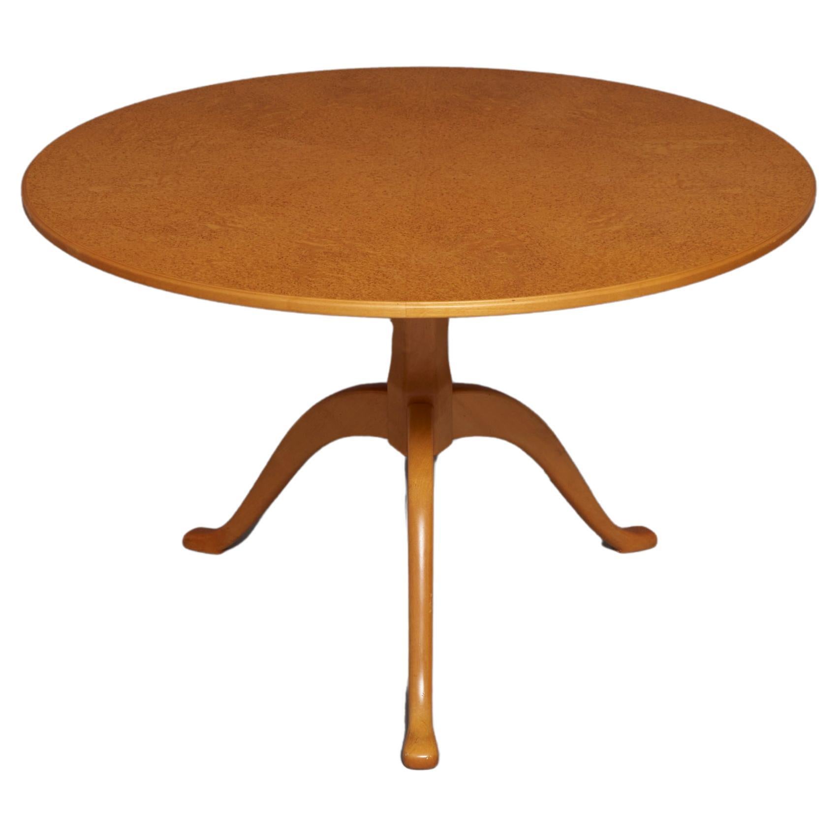 Midcentury modern Carl Malmsten ''Berg'' Coffee Table For Sale