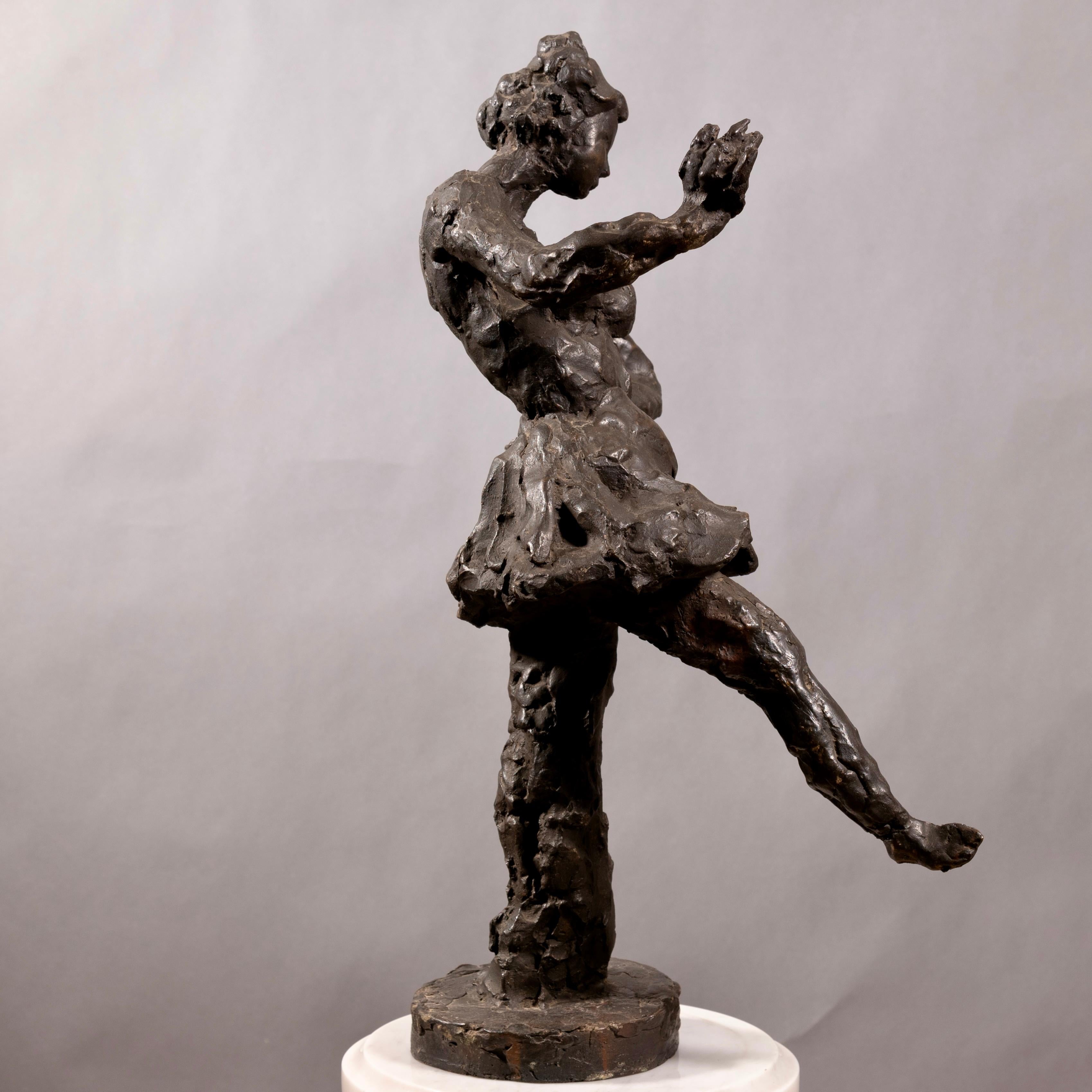 Italian Luigi Broggini Catalogued Bronze Sculpture  For Sale