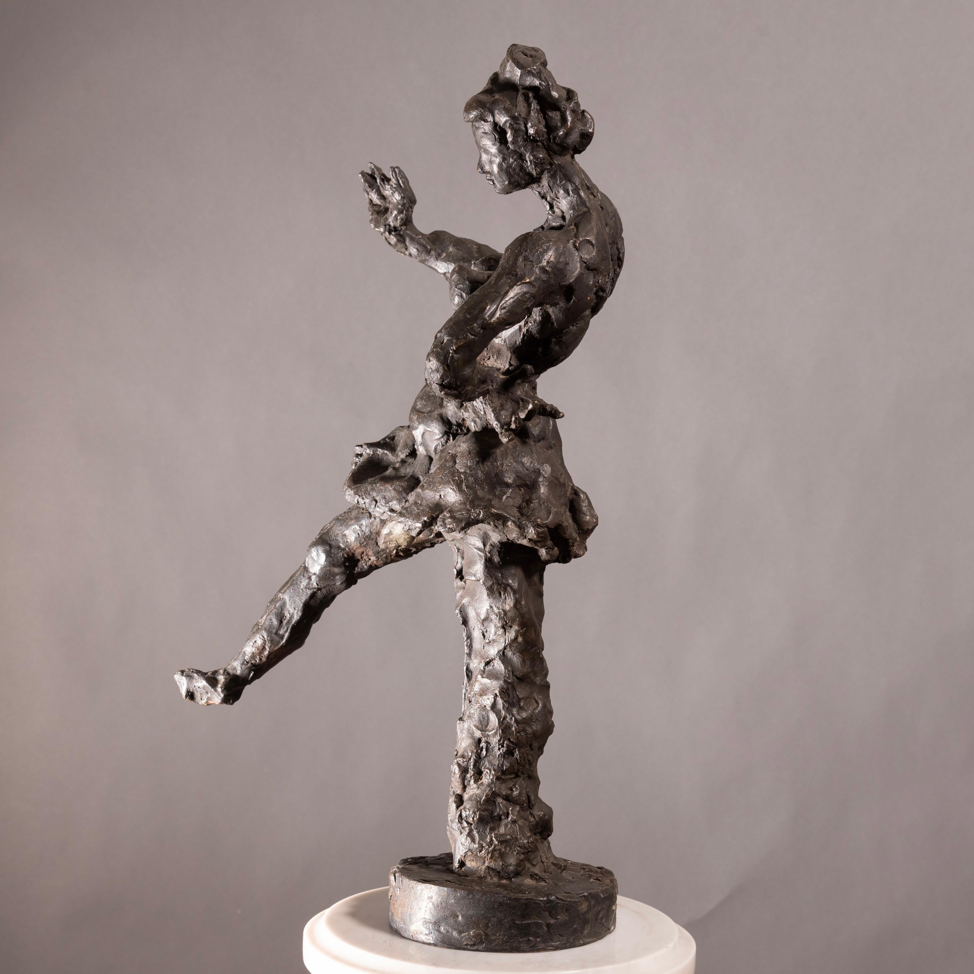Mid-20th Century Luigi Broggini Catalogued Bronze Sculpture  For Sale