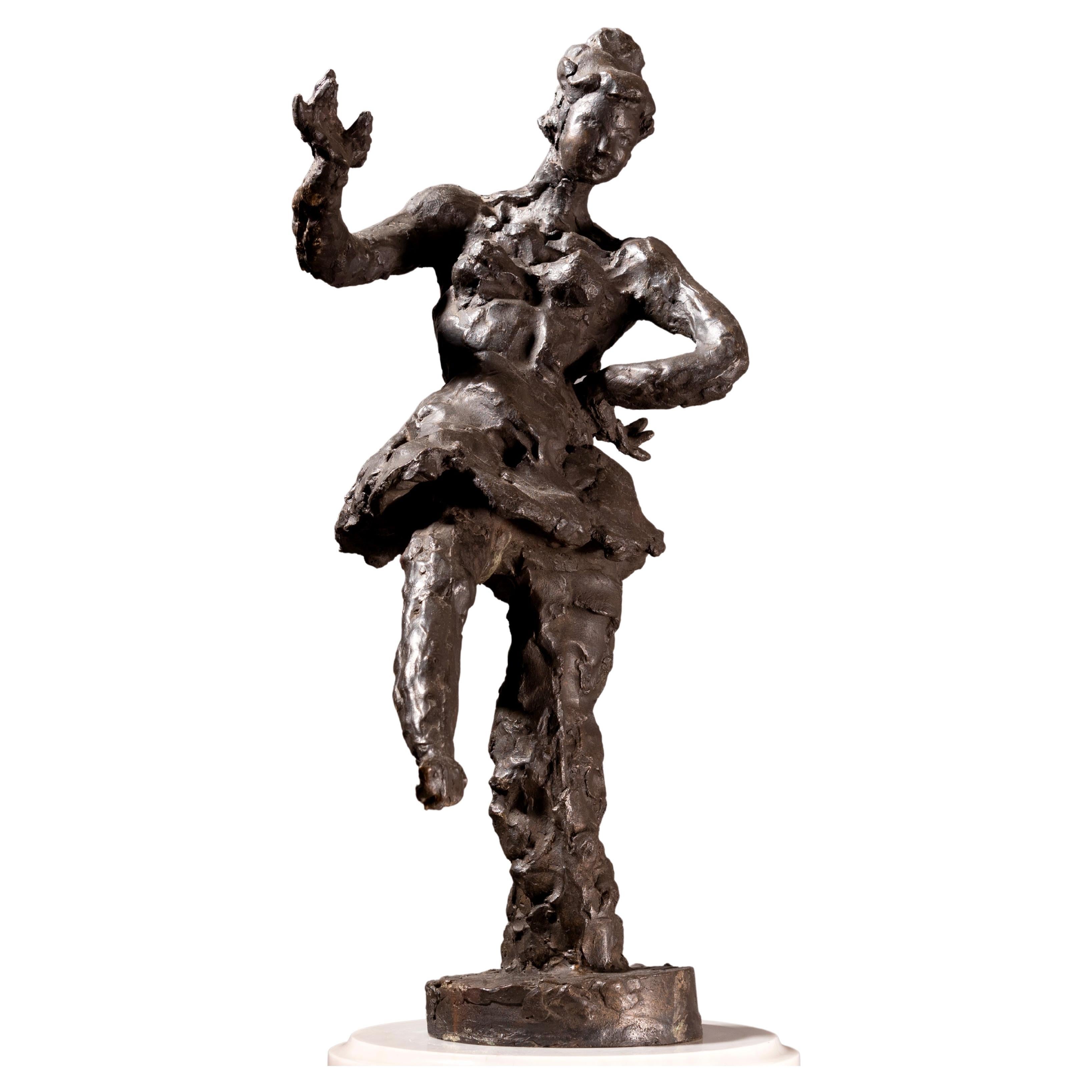 Importante scultura in bronzo di Luigi Broggini.
