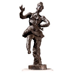 1940s Catalogued Bronze Sculpture by Luigi Broggini