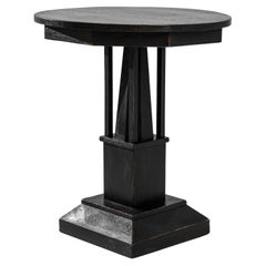 1940s Central Europe Pedestal Table
