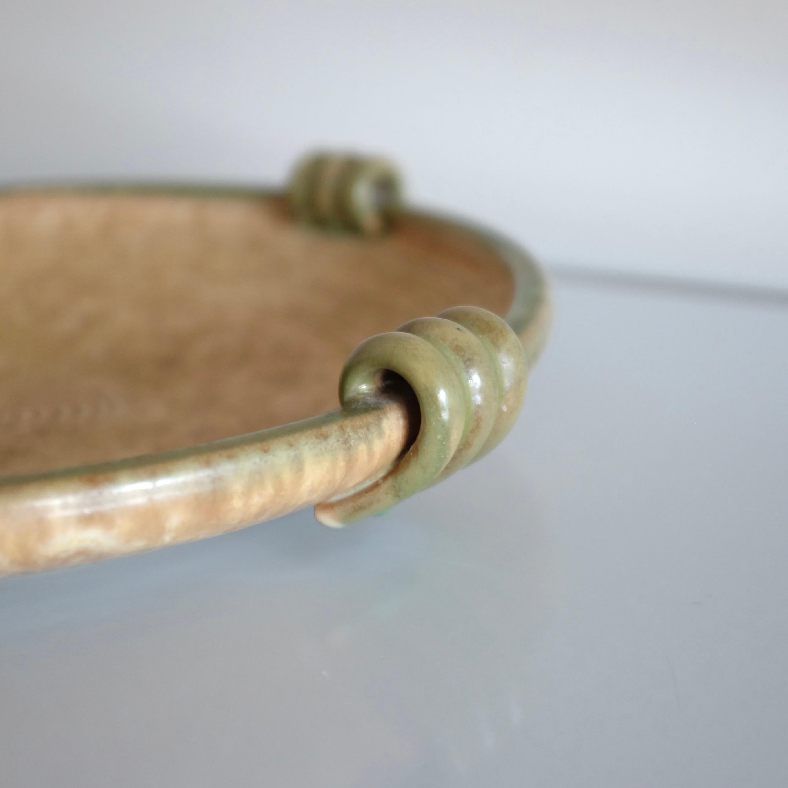 Mid-20th Century 1940s Ceramic dish by Christer Heijl For Sale