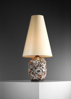 1940s ceramic lamp base