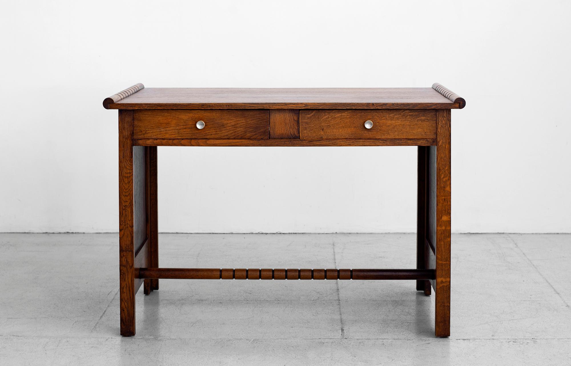 Mid-20th Century 1940s Charles Dudouyt Desk
