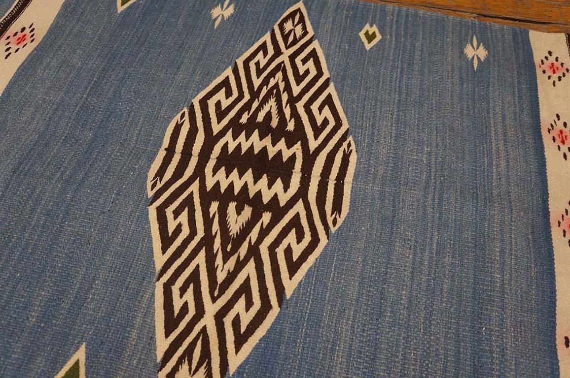 1940s Chimayo Flatweave Carpet 1