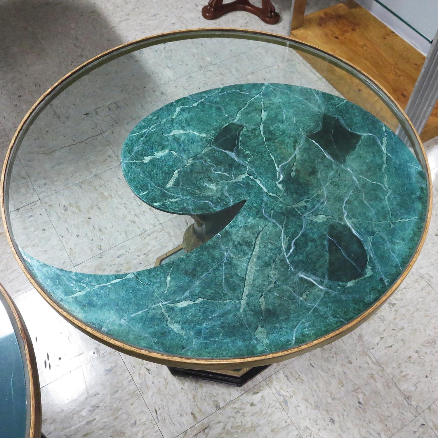 1940' Chinese Stone Dragons Side Tables For Sale 3