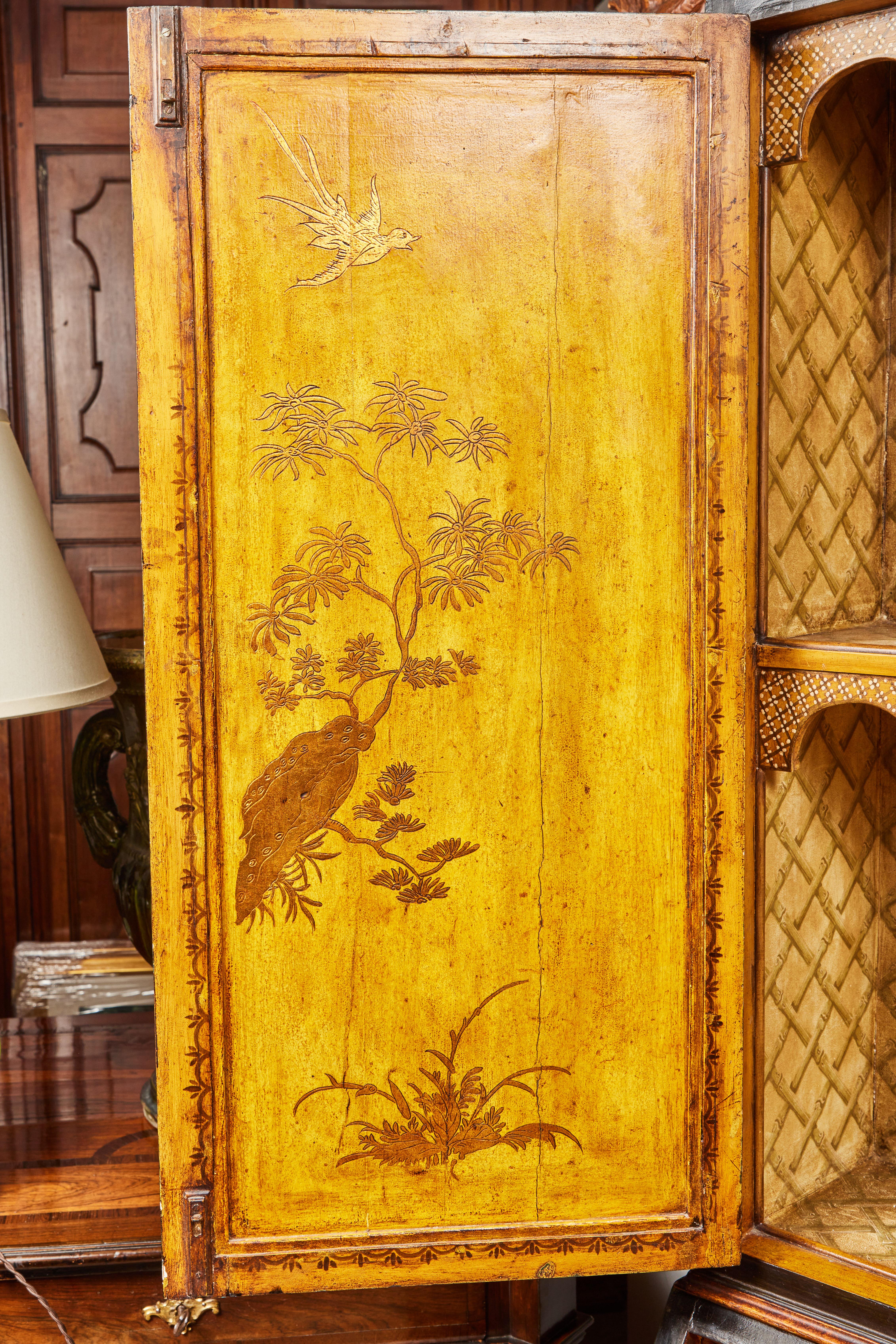 1940's, Chinoiserie Secretary For Sale 2