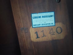 1940's Chippendale Style Carved Mahogany Pie Crust Carved Ball/ Claw Side Table