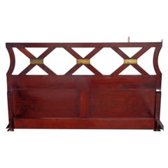 1940's Classical Mahogany Bed by Grosfeld House
