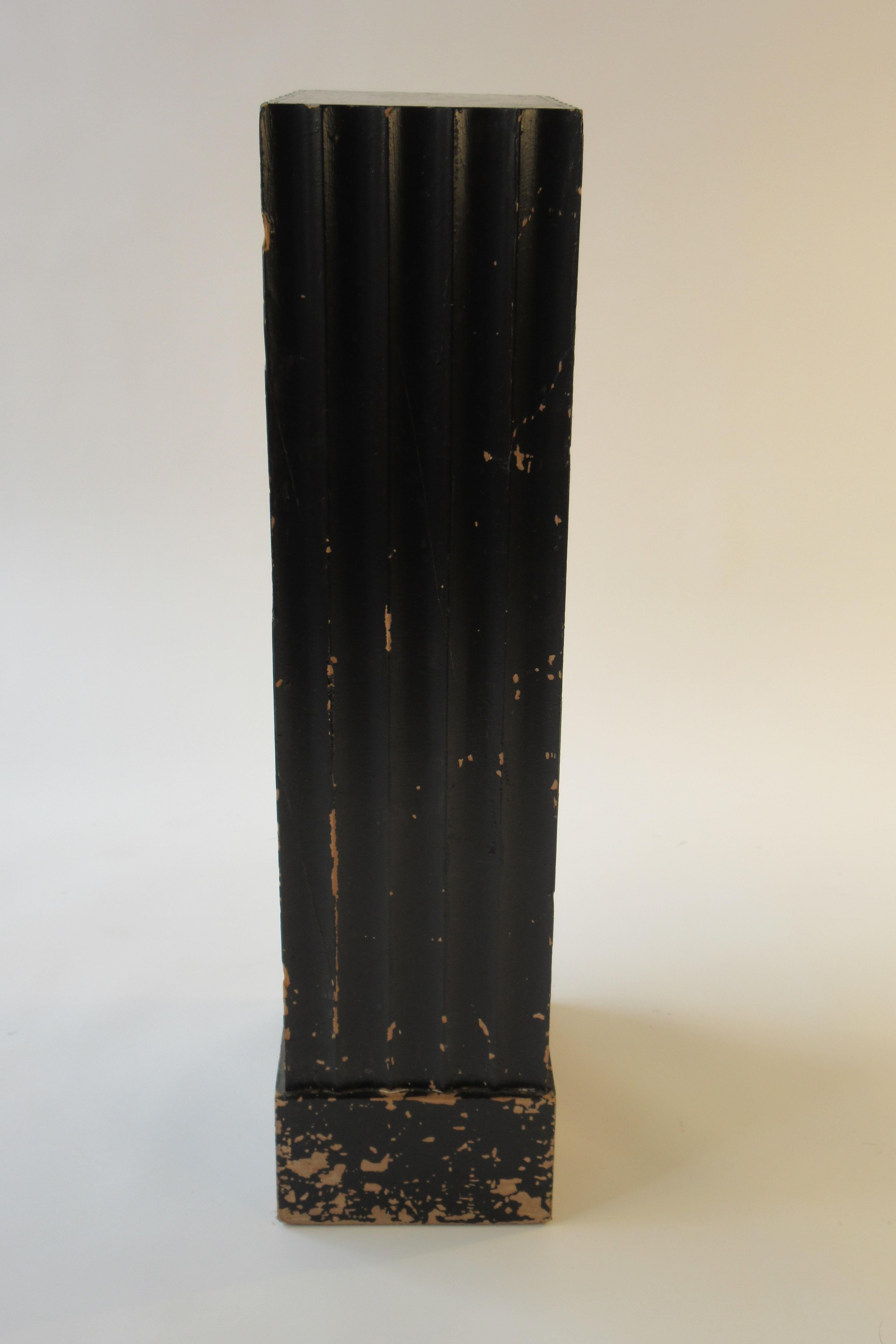 1940s Classical Wood Pedestal 2