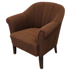 1940s Club Armchair, Czechoslovakia