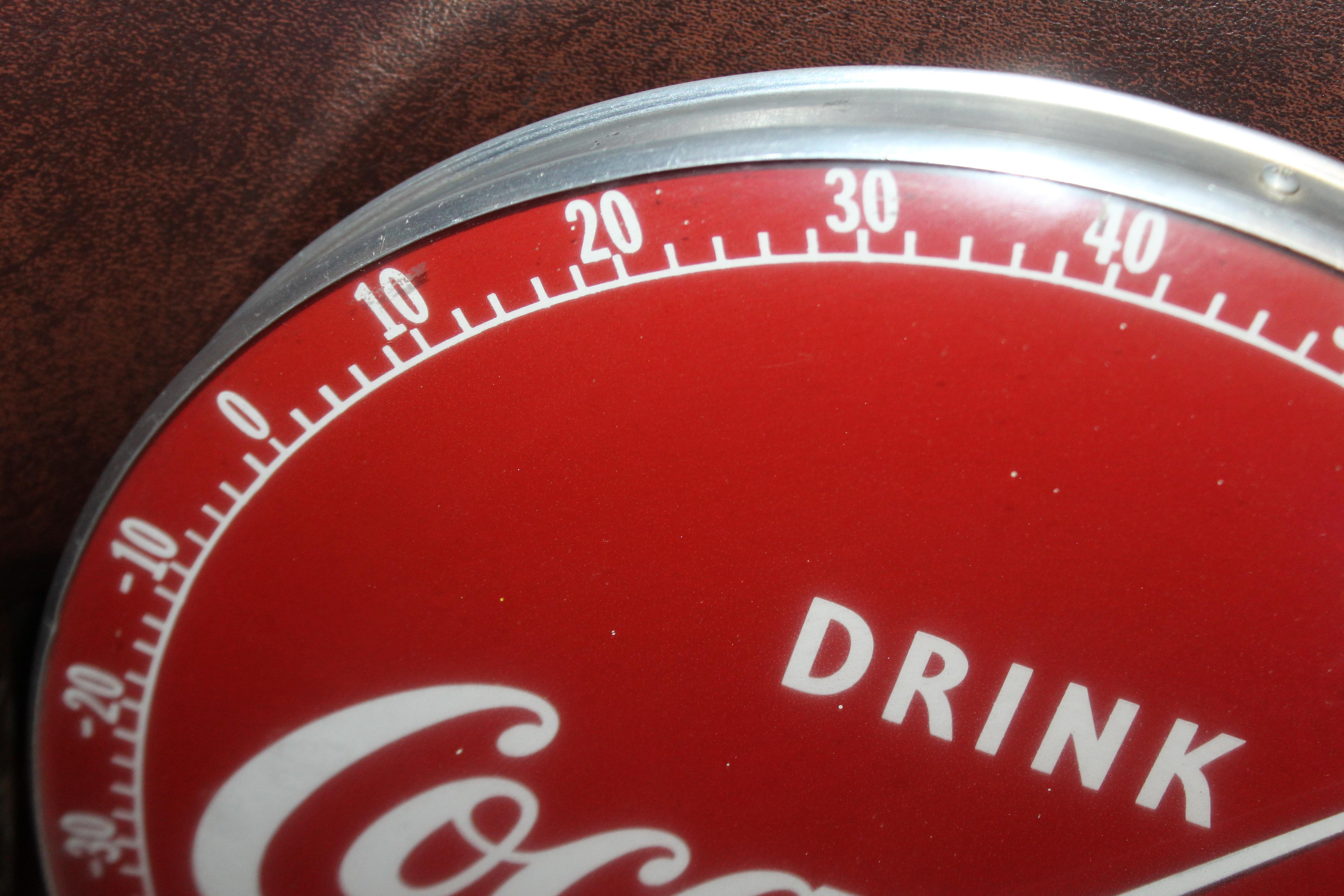 coca-cola thermometer price guide