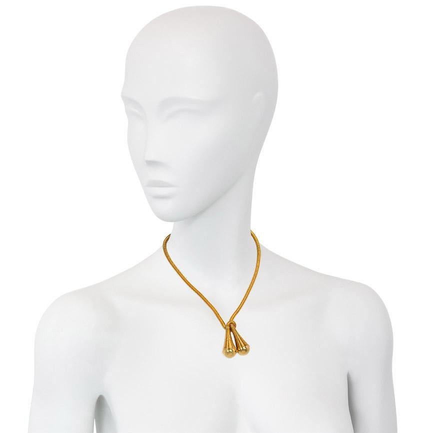 designer lariat necklace