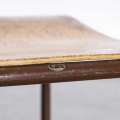 1940's Cox Tubular Metal Dining Chairs, Set of Four