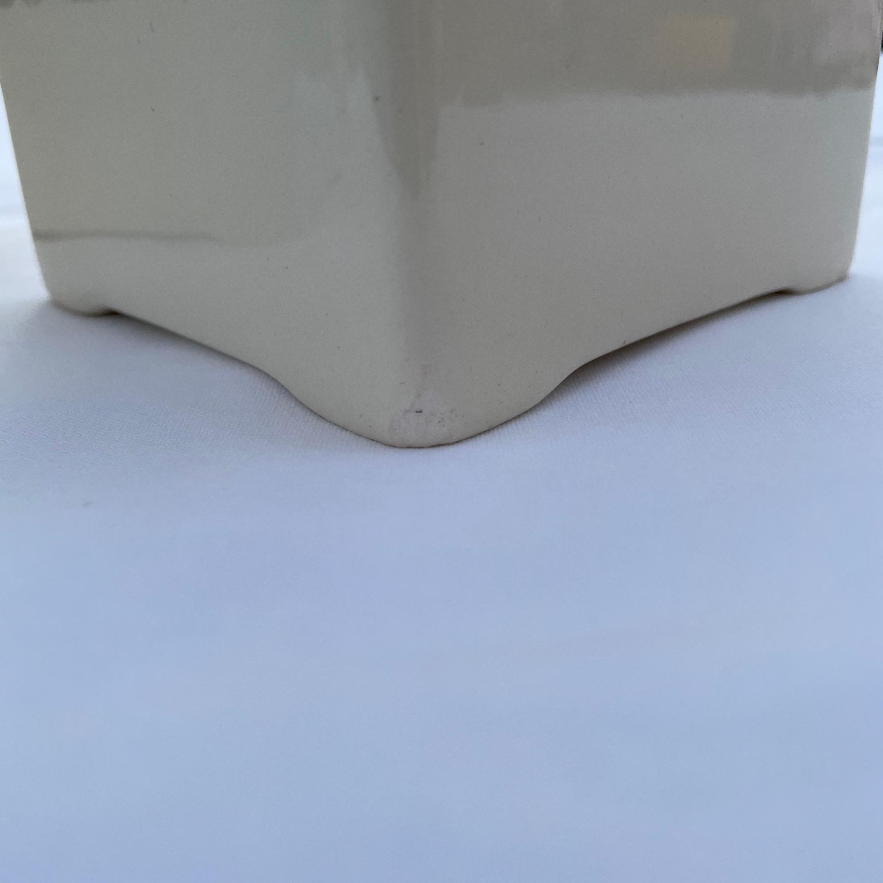 1940s Czechoslovakian Ceramic Canisters, Set of 3 2
