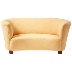 1940s Danish Banana Sofa