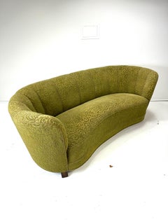 1940’s Danish Curved Sofa