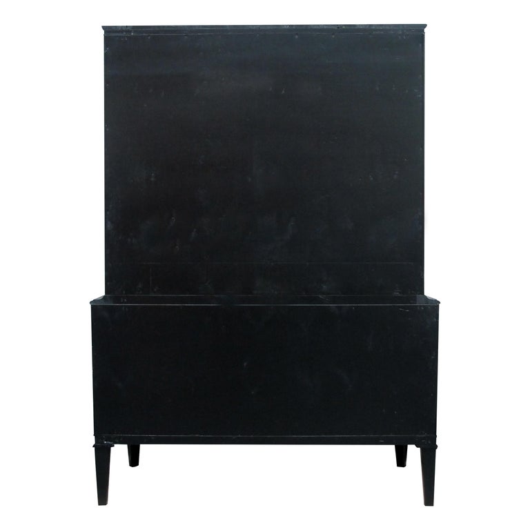 1940s Danish Ebonised Tall Cabinet or Cocktail Cabinet Alex Larsson ...