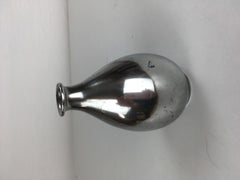 1940s Danish Just Andersen Circular Pewter Vase