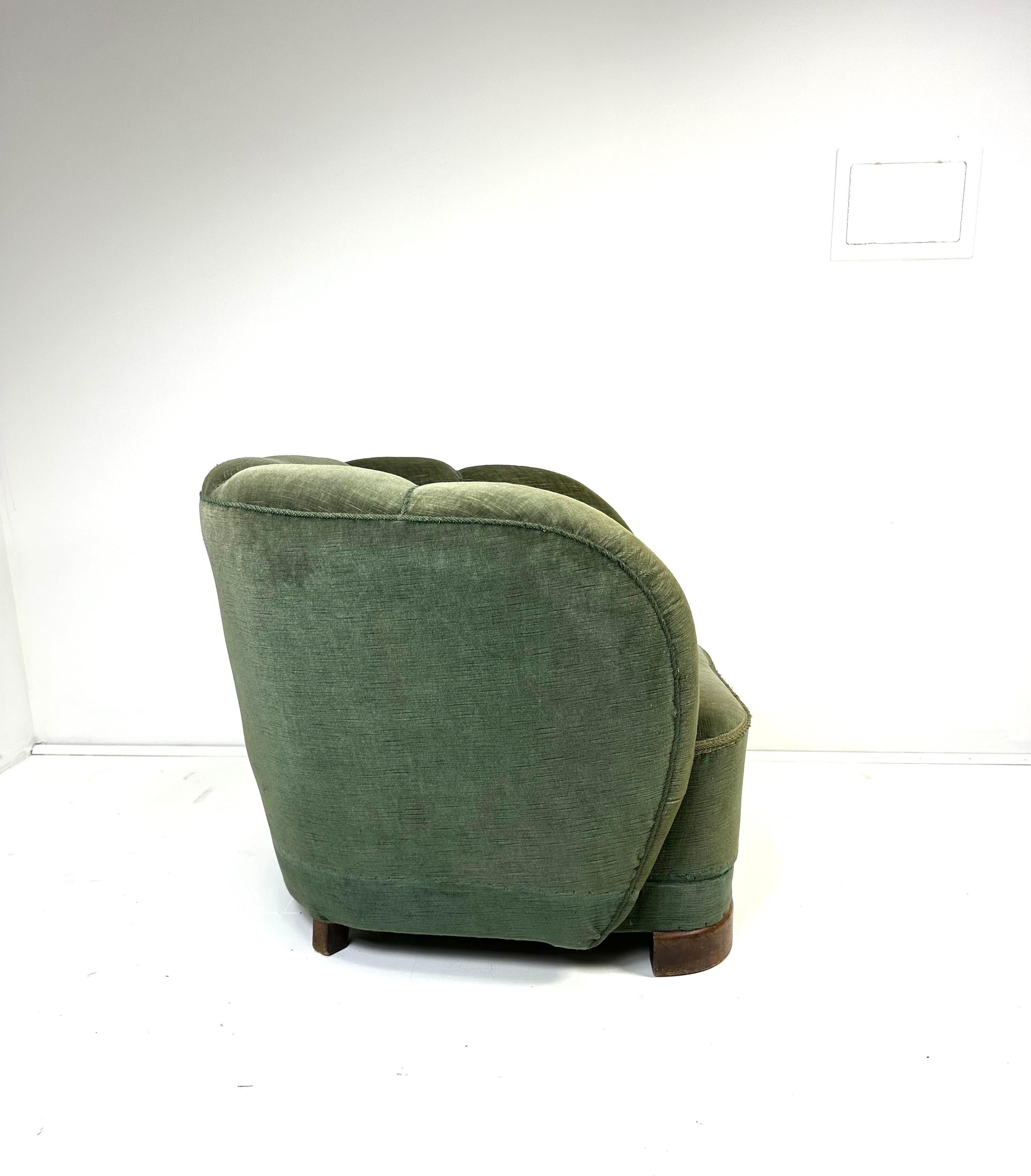Scandinavian Modern 1940’s Danish Lounge Chair